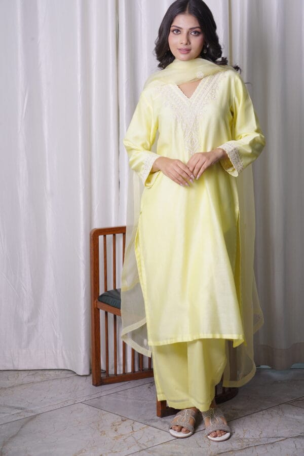 Yellow Indian Suit