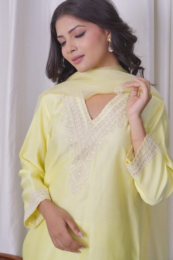 Yellow Indian Suit